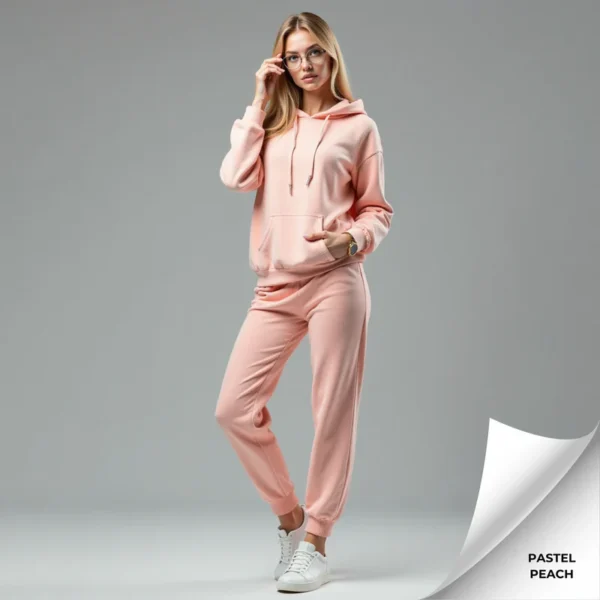 Fleece Women's Hooded Tracksuit - Image 16