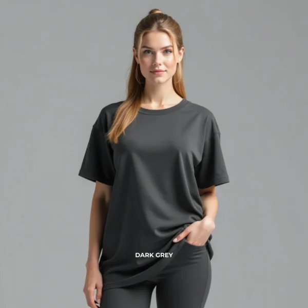 Premium Cotton Women Oversized T-Shirts - Image 6