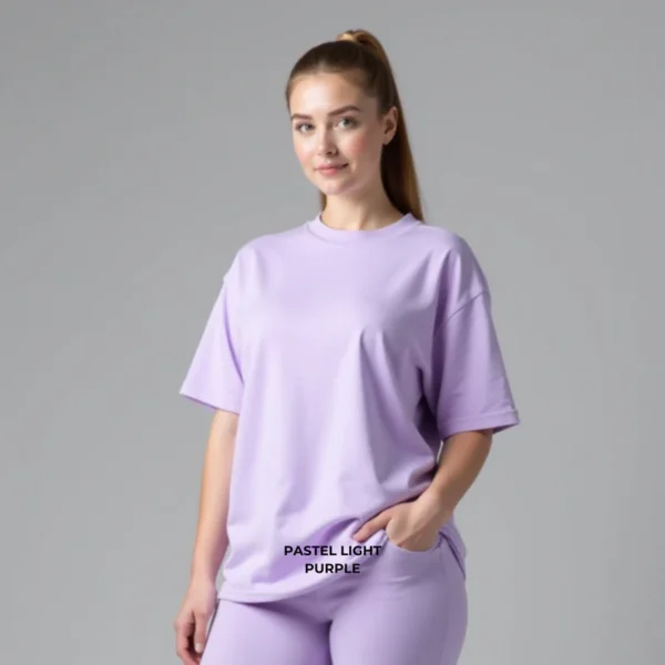Premium Cotton Women Oversized T-Shirts - Image 9