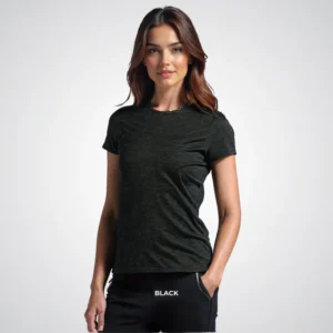 Triblend Women Round Neck T-Shirt