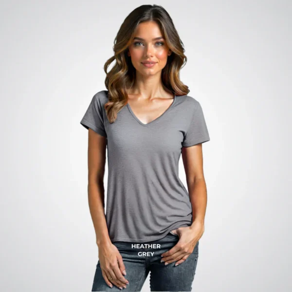 Triblend Women V-Neck T-Shirt