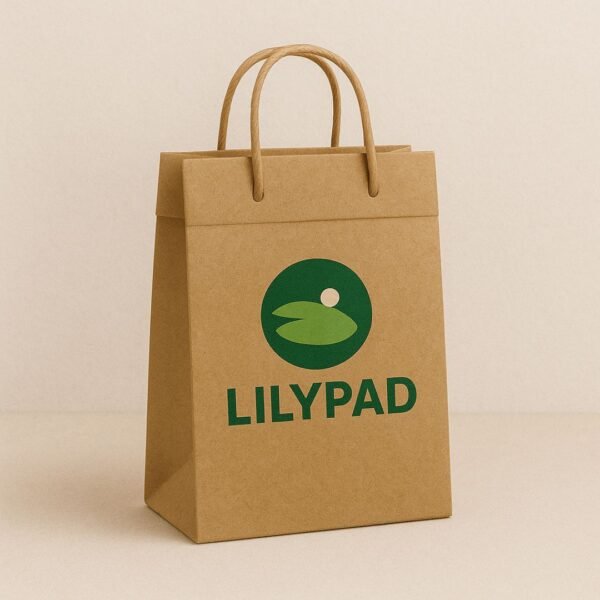 Kraft Shopping Bag (Brown Recycled) - Image 2