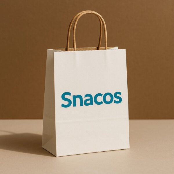 Kraft Shopping Bag (White)