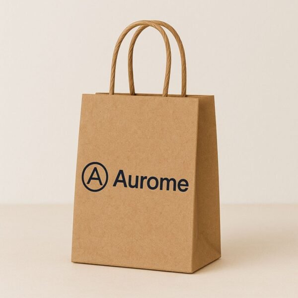 Kraft Shopping Bag (Brown Virgin) - Image 2