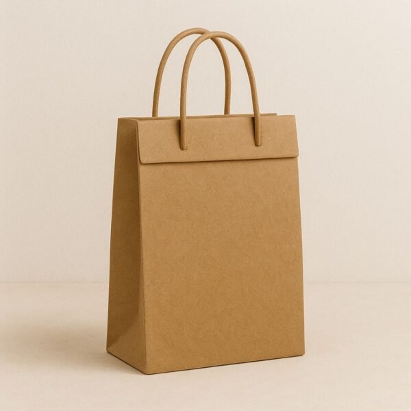 Kraft Shopping Bag (Brown Recycled) - Image 5